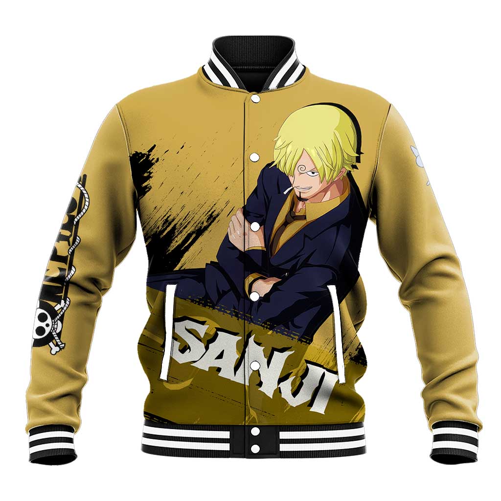 Vinsmoke Sanji - One Piece Baseball Jacket Anime Style