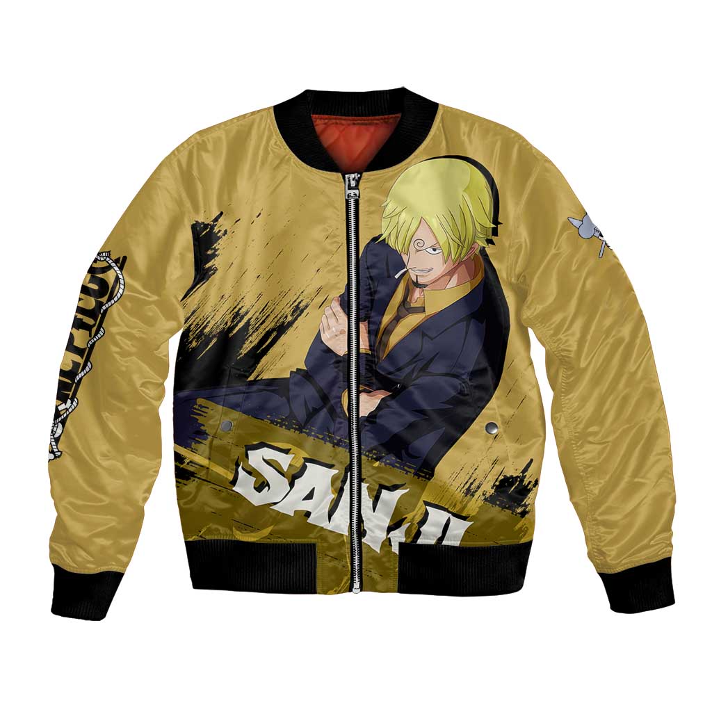 Vinsmoke Sanji - One Piece Bomber Jacket Anime Style