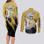 Vinsmoke Sanji - One Piece Couples Matching Long Sleeve Bodycon Dress and Long Sleeve Button Shirt Anime Style