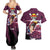 Luffy Gear 4 - One Piece Couples Matching Summer Maxi Dress and Hawaiian Shirt Anime Style