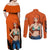 Nami - One Piece Couples Matching Off Shoulder Maxi Dress and Long Sleeve Button Shirt Anime Style