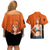 Nami - One Piece Couples Matching Off Shoulder Short Dress and Hawaiian Shirt Anime Style