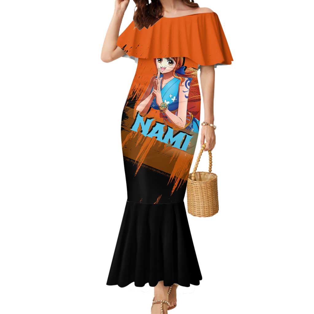 Nami - One Piece Mermaid Dress Anime Style