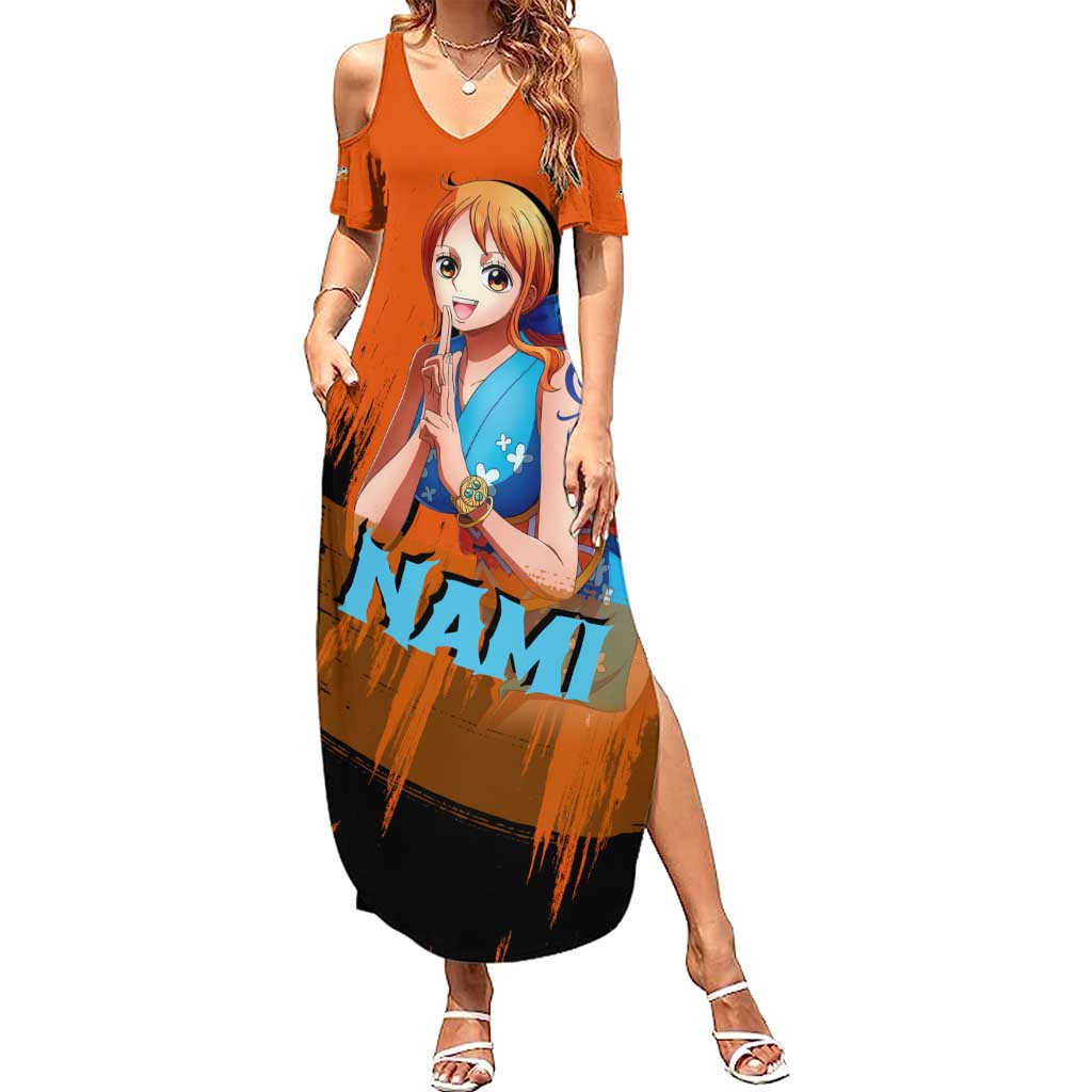 Nami - One Piece Summer Maxi Dress Anime Style