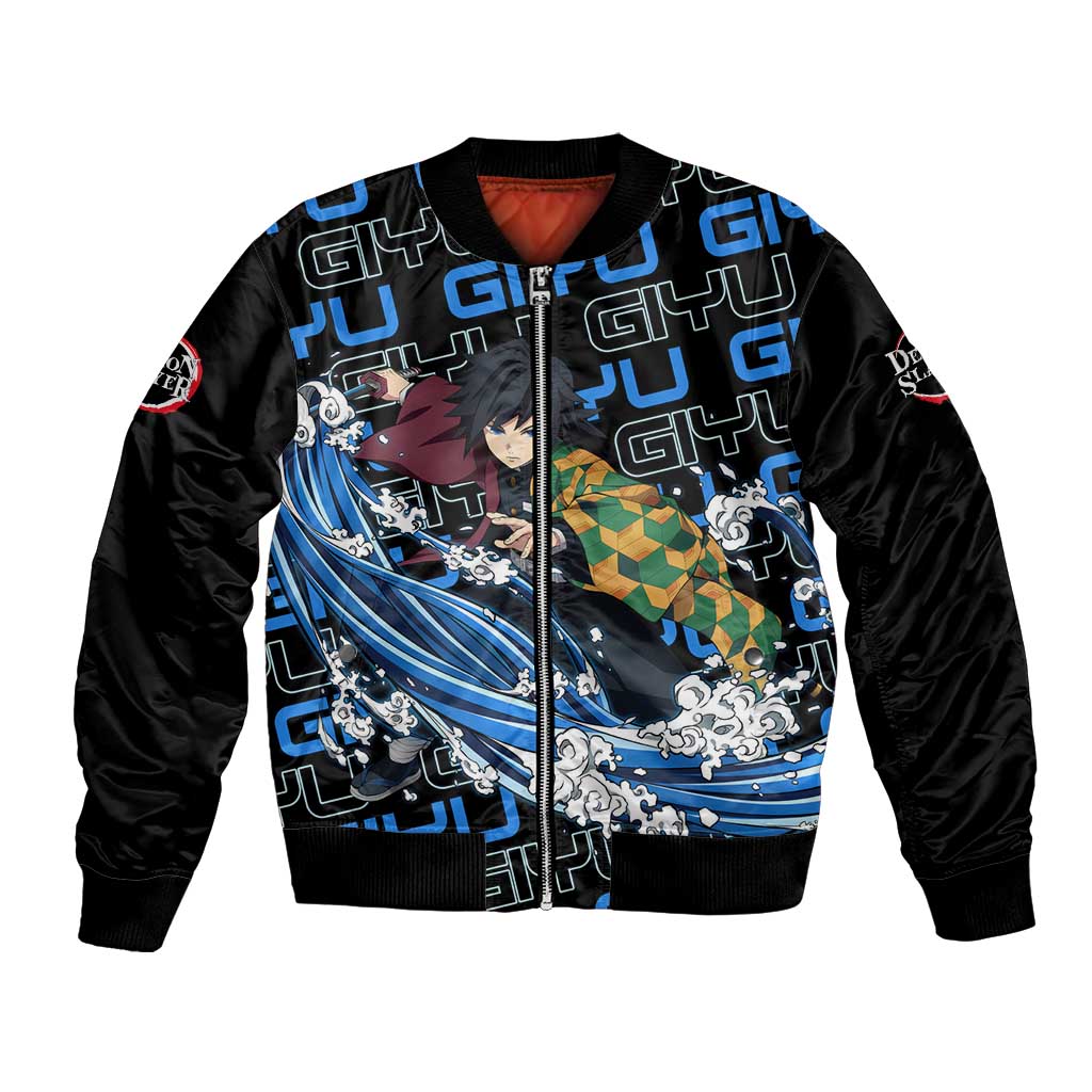 Tomioka Giyu - Demon Slayer Bomber Jacket Anime Japan Style