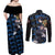 Tomioka Giyu - Demon Slayer Couples Matching Off Shoulder Maxi Dress and Long Sleeve Button Shirt Anime Japan Style