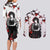 Giyu Tomioka - Demon Slayer Couples Matching Long Sleeve Bodycon Dress and Long Sleeve Button Shirt Anime Japan Style