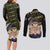 Gyomei Himejima - Demon Slayer Couples Matching Long Sleeve Bodycon Dress and Long Sleeve Button Shirt Anime Japan Style