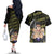 Gyomei Himejima - Demon Slayer Couples Matching Off The Shoulder Long Sleeve Dress and Hawaiian Shirt Anime Japan Style