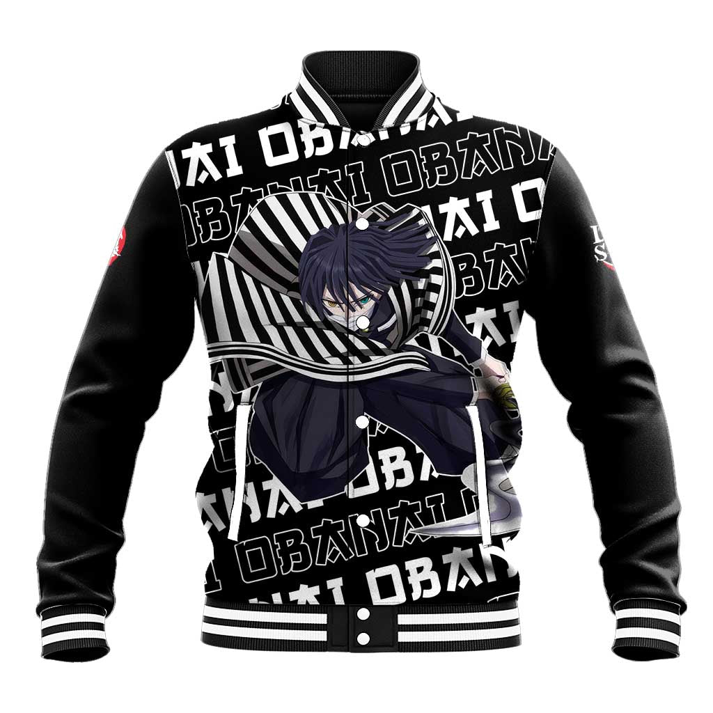 Iguro Obanai - Demon Slayer Baseball Jacket Anime Japan Style