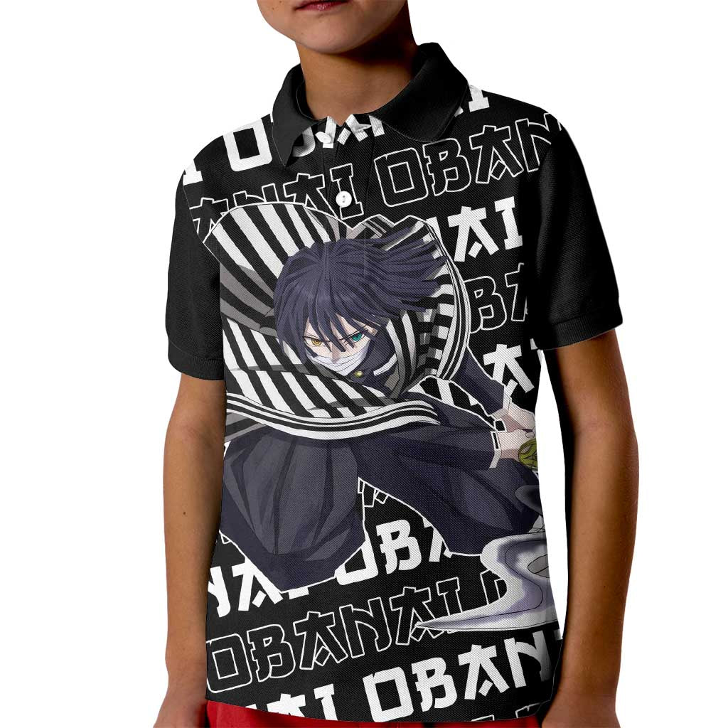 Iguro Obanai - Demon Slayer Kid Polo Shirt Anime Japan Style