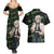 Sanemi Shinazugawa - Demon Slayer Couples Matching Summer Maxi Dress and Hawaiian Shirt Anime Mix Pattern Style