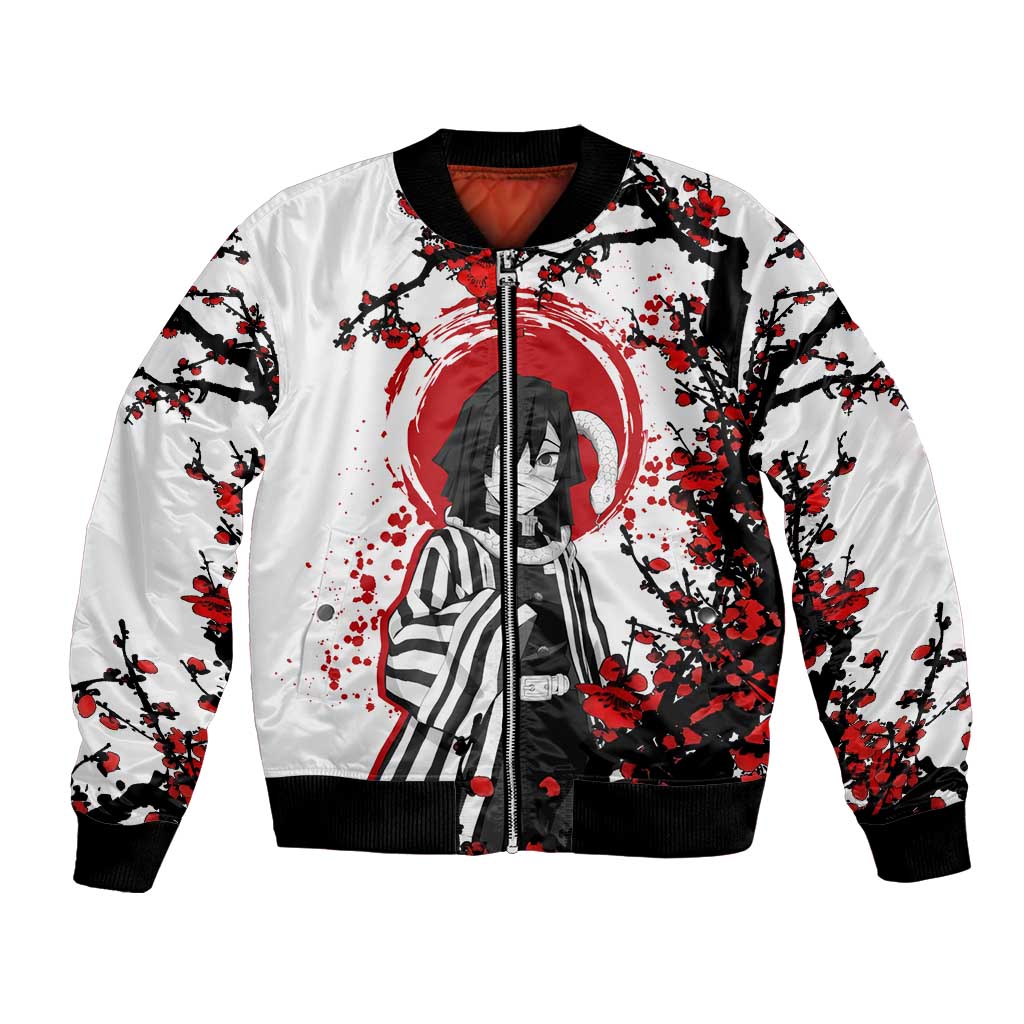 Iguro Obanai - Demon Slayer Bomber Jacket Anime Japan Style