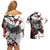 Iguro Obanai - Demon Slayer Couples Matching Off Shoulder Short Dress and Hawaiian Shirt Anime Japan Style