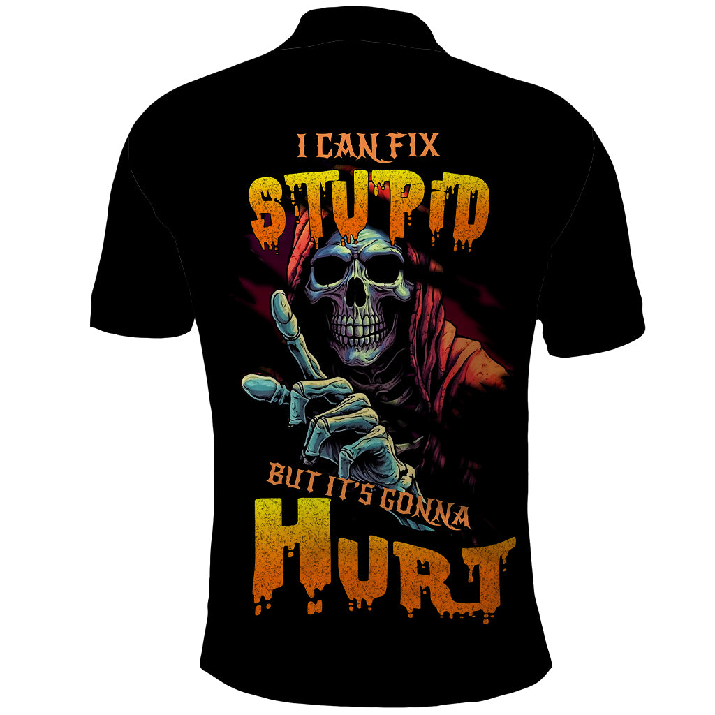 reaper-skull-polo-shirt-i-can-fix-stupid-but-its-gonna-hurt