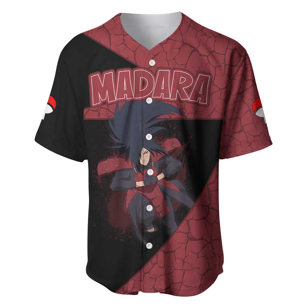 Madara Uchiha - Naruto Baseball Jersey Anime Style