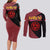 Madara Uchiha - Naruto Couples Matching Long Sleeve Bodycon Dress and Long Sleeve Button Shirt Anime Style