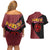 Madara Uchiha - Naruto Couples Matching Off Shoulder Short Dress and Hawaiian Shirt Anime Style