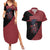 Madara Uchiha - Naruto Couples Matching Summer Maxi Dress and Hawaiian Shirt Anime Style