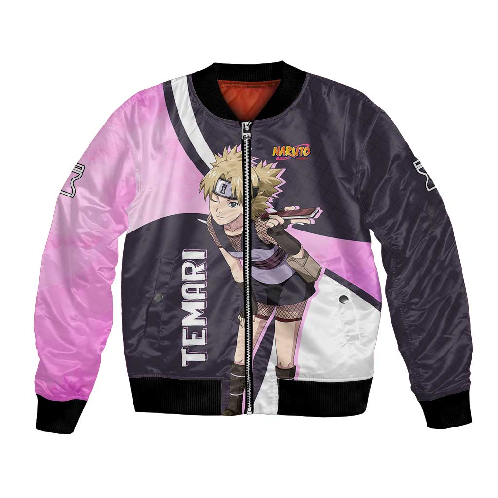 Temari - Naruto Bomber Jacket Anime Style