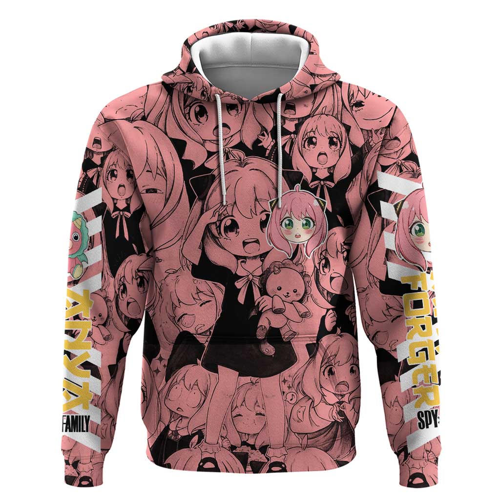 Anya Forger Bond Spy x Family Hoodie Anime Mix Manga Style