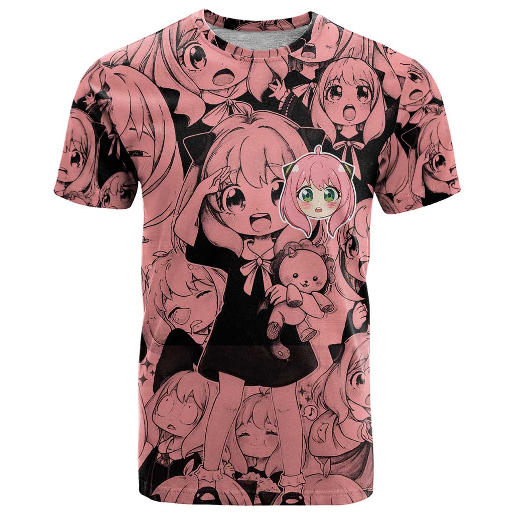 Anya Forger Bond Spy x Family T Shirt Anime Mix Manga Style