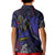 Abstract Gundam Kid Polo Shirt Anime Mix Abstract Background Style