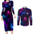 karma-fairy-skull-galaxy-couples-matching-long-sleeve-bodycon-dress-and-long-sleeve-button-shirt