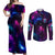 karma-fairy-skull-galaxy-couples-matching-off-shoulder-maxi-dress-and-long-sleeve-button-shirt