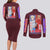 Trigun Stampede Couples Matching Long Sleeve Bodycon Dress and Long Sleeve Button Shirt Japan Anime Style