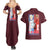 Trigun Stampede Couples Matching Summer Maxi Dress and Hawaiian Shirt Japan Anime Style