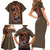 Senshi Delicious in Dungeon Family Matching Short Sleeve Bodycon Dress and Hawaiian Shirt Japan Anime Style