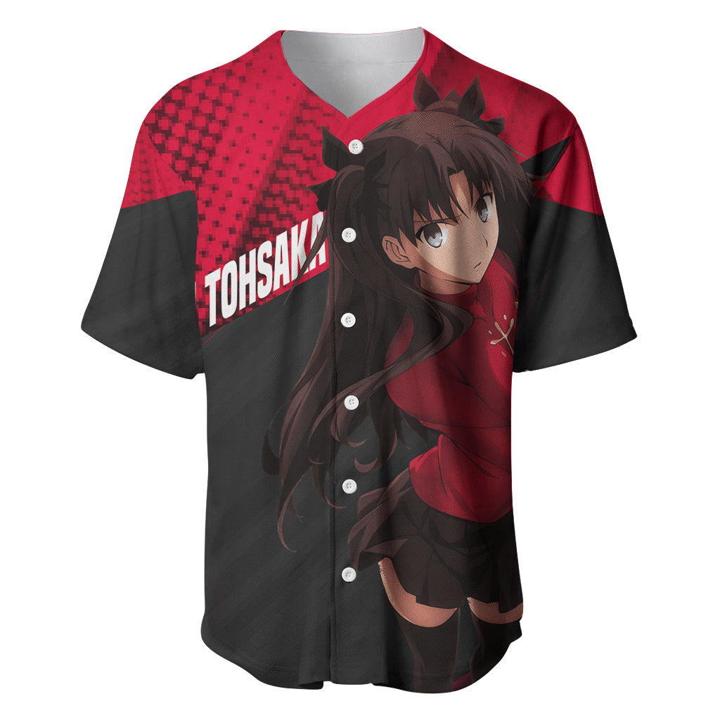 Rin Tohsaka Baseball Jersey