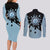 Veldora Storm Dragon Couples Matching Long Sleeve Bodycon Dress and Long Sleeve Button Shirt