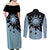 Veldora Storm Dragon Couples Matching Off Shoulder Maxi Dress and Long Sleeve Button Shirt