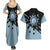 Veldora Storm Dragon Couples Matching Summer Maxi Dress and Hawaiian Shirt