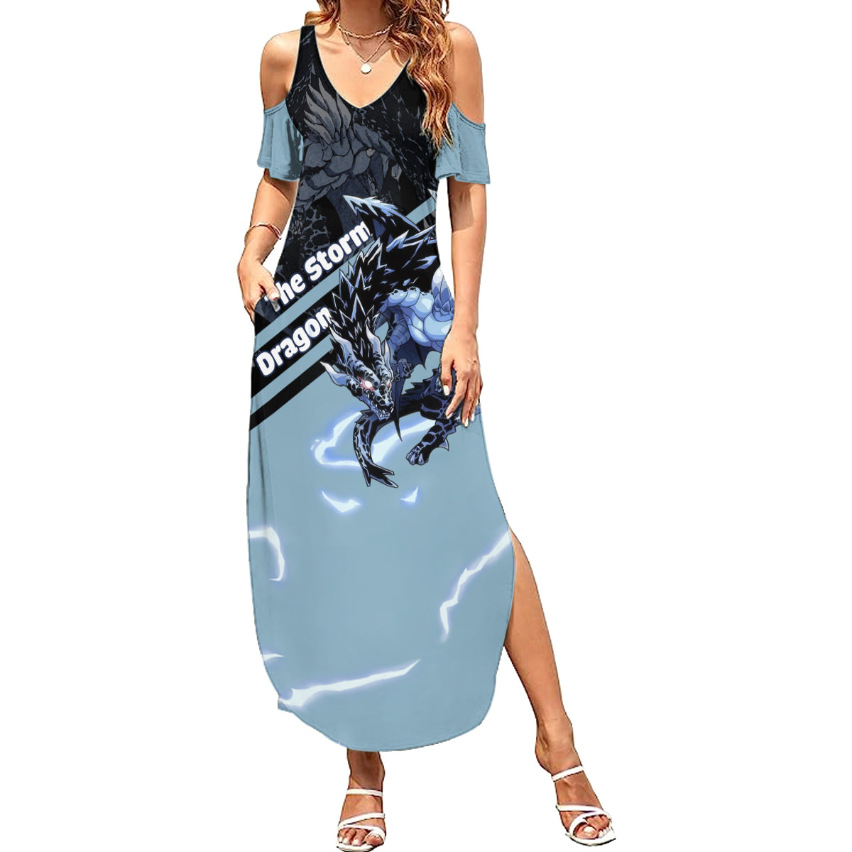 Veldora Storm Dragon Summer Maxi Dress