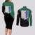 Mikasa Ackerman Couples Matching Long Sleeve Bodycon Dress and Long Sleeve Button Shirt