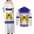 Sailor Uranus Couples Matching Off Shoulder Maxi Dress and Long Sleeve Button Shirt