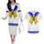 Sailor Uranus Couples Matching Off The Shoulder Long Sleeve Dress and Hawaiian Shirt