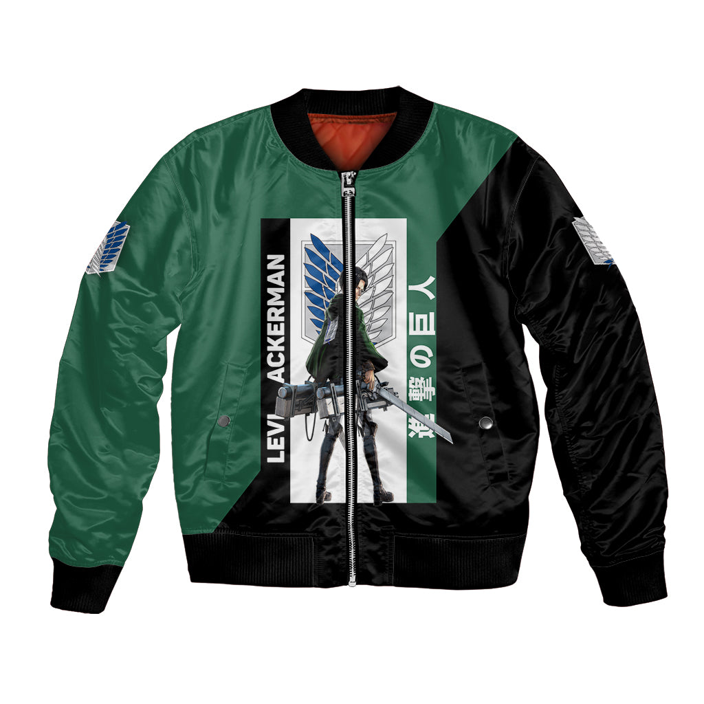 Levi Ackerman Bomber Jacket