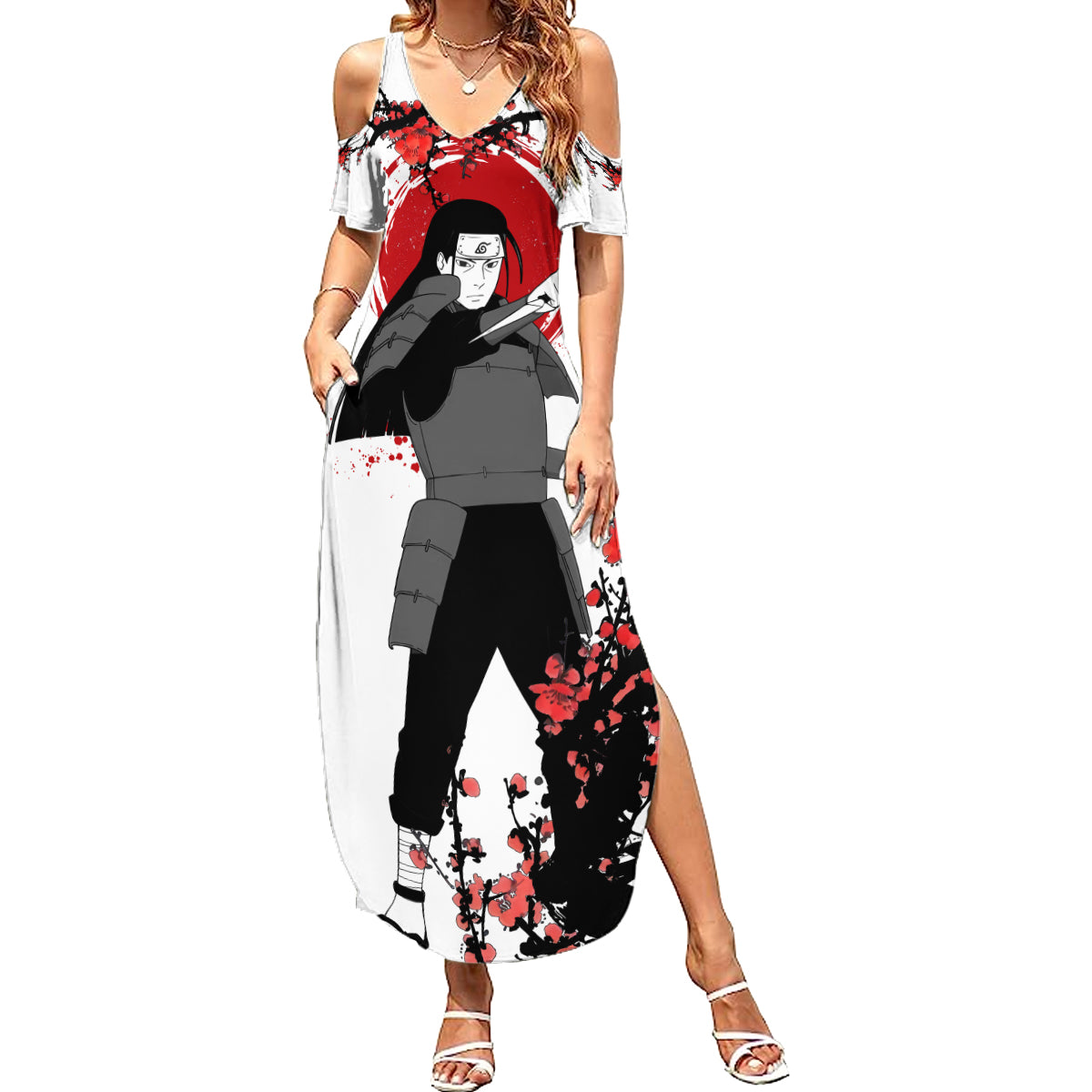 Senju Hashirama Japan Style Anime Summer Maxi Dress