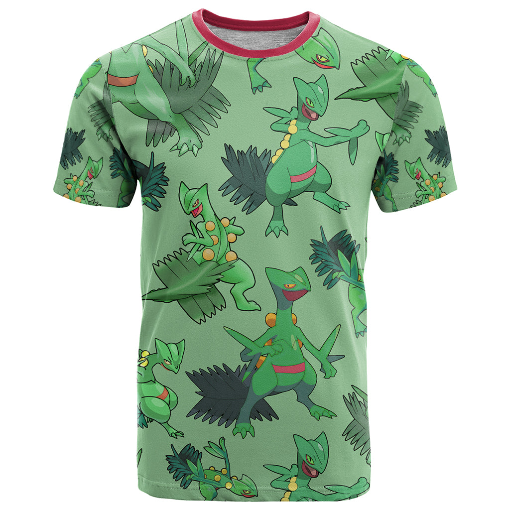 Sceptile Pattern Style T Shirt