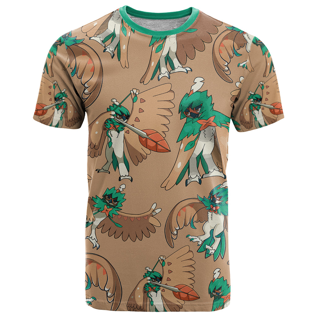 Decidueye Pattern Style T Shirt