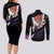 Garou - Anime OPM Couples Matching Long Sleeve Bodycon Dress and Long Sleeve Button Shirt