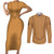 Diane - Seven Deadly Sins Couples Matching Short Sleeve Bodycon Dress and Long Sleeve Button Shirt