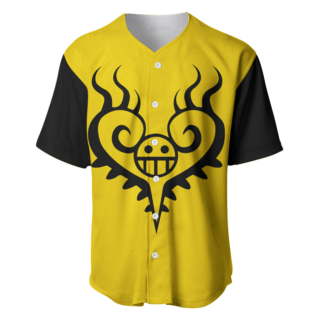 Trafalgar Law Surgeon of Death - One Piece Baseball Jersey