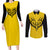 Trafalgar Law Surgeon of Death - One Piece Couples Matching Long Sleeve Bodycon Dress and Long Sleeve Button Shirt