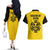 Trafalgar Law Surgeon of Death - One Piece Couples Matching Off The Shoulder Long Sleeve Dress and Hawaiian Shirt