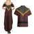 Avatar Firelord Ozai Couples Matching Summer Maxi Dress and Hawaiian Shirt